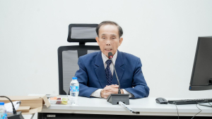 มรภ.เทพสตรี จัดพิธีส่งมอบงานในหน้าที่อธิการบดี ระหว่าง รศ.ดร.ประเทือง ภูมิภัทราคม และ ผศ.จินตนา เวชมี
