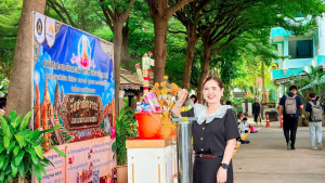 สำนักศิลปะและวัฒนธรรม มรภ.เทพสตรี จัดโครงการ วัสสาสัญจาระ แท่นเทียนพรรษา สืบสานประเพณีหล่อเทียนพรรษา ประจำปี 2569
