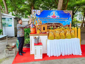 สำนักศิลปะและวัฒนธรรม มรภ.เทพสตรี จัดโครงการ วัสสาสัญจาระ แท่นเทียนพรรษา สืบสานประเพณีหล่อเทียนพรรษา ประจำปี 2569