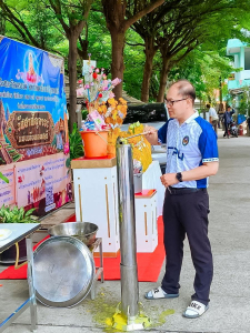 สำนักศิลปะและวัฒนธรรม มรภ.เทพสตรี จัดโครงการ วัสสาสัญจาระ แท่นเทียนพรรษา สืบสานประเพณีหล่อเทียนพรรษา ประจำปี 2569