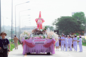 มรภ.เทพสตรี ร่วมงานแห่เทียนพรรษา 9 วัด สืบสานงานประเพณี ยลถิ่นกกโก ยกระดับท่องเที่ยวและเศรษฐกิจชุมชน