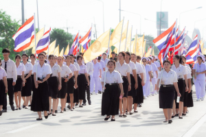 มรภ.เทพสตรี ร่วมงานแห่เทียนพรรษา 9 วัด สืบสานงานประเพณี ยลถิ่นกกโก ยกระดับท่องเที่ยวและเศรษฐกิจชุมชน