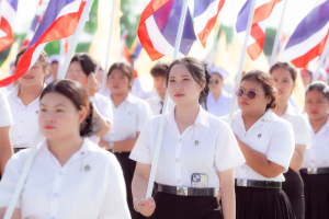 มรภ.เทพสตรี ร่วมงานแห่เทียนพรรษา 9 วัด สืบสานงานประเพณี ยลถิ่นกกโก ยกระดับท่องเที่ยวและเศรษฐกิจชุมชน