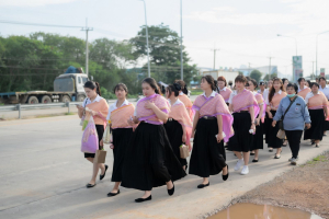 มรภ.เทพสตรี ร่วมงานแห่เทียนพรรษา 9 วัด สืบสานงานประเพณี ยลถิ่นกกโก ยกระดับท่องเที่ยวและเศรษฐกิจชุมชน