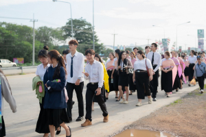 มรภ.เทพสตรี ร่วมงานแห่เทียนพรรษา 9 วัด สืบสานงานประเพณี ยลถิ่นกกโก ยกระดับท่องเที่ยวและเศรษฐกิจชุมชน