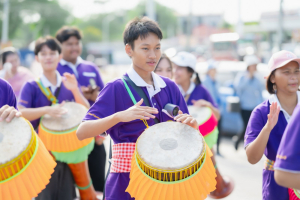 มรภ.เทพสตรี ร่วมงานแห่เทียนพรรษา 9 วัด สืบสานงานประเพณี ยลถิ่นกกโก ยกระดับท่องเที่ยวและเศรษฐกิจชุมชน