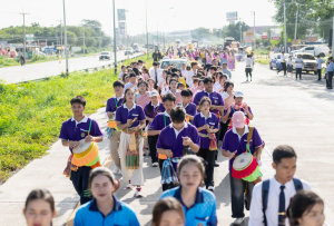 มรภ.เทพสตรี ร่วมงานแห่เทียนพรรษา 9 วัด สืบสานงานประเพณี ยลถิ่นกกโก ยกระดับท่องเที่ยวและเศรษฐกิจชุมชน