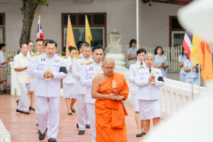 มรภ.เทพสตรี ร่วมงานสัปดาห์ส่งเสริมพระพุทธศาสนา เนื่องในเทศกาลวันอาสาฬหบูชาและวันเข้าพรรษา