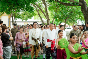 มรภ.เทพสตรี ร่วมพิธีเปิดงาน 1 อำเภอ 1 ลานสร้างสรรค์ จ.ลพบุรี ชูพื้นที่วัดไลย์ ยกระดับวัฒนธรรมลุ่มน้ำบางขาม สู่เศรษฐกิจชุมชน