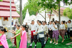 มรภ.เทพสตรี ร่วมพิธีเปิดงาน 1 อำเภอ 1 ลานสร้างสรรค์ จ.ลพบุรี ชูพื้นที่วัดไลย์ ยกระดับวัฒนธรรมลุ่มน้ำบางขาม สู่เศรษฐกิจชุมชน