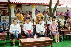 มรภ.เทพสตรี ร่วมพิธีเปิดงาน 1 อำเภอ 1 ลานสร้างสรรค์ จ.ลพบุรี ชูพื้นที่วัดไลย์ ยกระดับวัฒนธรรมลุ่มน้ำบางขาม สู่เศรษฐกิจชุมชน
