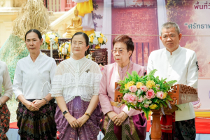 มรภ.เทพสตรี ร่วมพิธีเปิดงาน 1 อำเภอ 1 ลานสร้างสรรค์ จ.ลพบุรี ชูพื้นที่วัดไลย์ ยกระดับวัฒนธรรมลุ่มน้ำบางขาม สู่เศรษฐกิจชุมชน