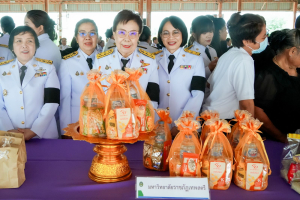 มรภ.เทพสตรี ร่วมพิธีทำบุญตักบาตรและพิธีบำเพ็ญกุศล อุทิศถวายเป็นพระกุศลแด่ สมเด็จพระเจ้าลูกเธอ เจ้าฟ้าพัชรกิติยาภาฯ ในวาระครบ 50 วัน (ปัญญาสมวาร)