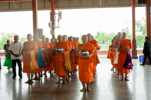 มรภ.เทพสตรี ร่วมพิธีทำบุญตักบาตรและพิธีบำเพ็ญกุศล อุทิศถวายเป็นพระกุศลแด่ สมเด็จพระเจ้าลูกเธอ เจ้าฟ้าพัชรกิติยาภาฯ ในวาระครบ 50 วัน (ปัญญาสมวาร)