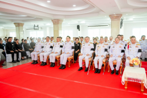 มรภ.เทพสตรี ร่วมพิธีทำบุญตักบาตรและพิธีบำเพ็ญกุศล อุทิศถวายเป็นพระกุศลแด่ สมเด็จพระเจ้าลูกเธอ เจ้าฟ้าพัชรกิติยาภาฯ ในวาระครบ 50 วัน (ปัญญาสมวาร)