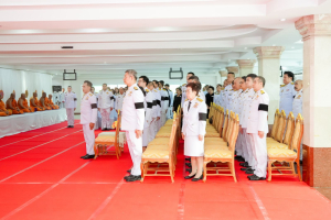 มรภ.เทพสตรี ร่วมพิธีทำบุญตักบาตรและพิธีบำเพ็ญกุศล อุทิศถวายเป็นพระกุศลแด่ สมเด็จพระเจ้าลูกเธอ เจ้าฟ้าพัชรกิติยาภาฯ ในวาระครบ 50 วัน (ปัญญาสมวาร)