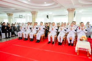 มรภ.เทพสตรี ร่วมพิธีทำบุญตักบาตรและพิธีบำเพ็ญกุศล อุทิศถวายเป็นพระกุศลแด่ สมเด็จพระเจ้าลูกเธอ เจ้าฟ้าพัชรกิติยาภาฯ ในวาระครบ 50 วัน (ปัญญาสมวาร)
