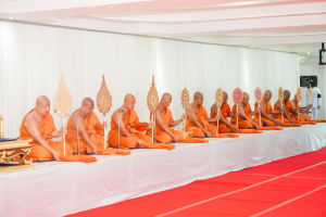 มรภ.เทพสตรี ร่วมพิธีทำบุญตักบาตรและพิธีบำเพ็ญกุศล อุทิศถวายเป็นพระกุศลแด่ สมเด็จพระเจ้าลูกเธอ เจ้าฟ้าพัชรกิติยาภาฯ ในวาระครบ 50 วัน (ปัญญาสมวาร)