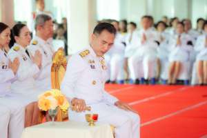มรภ.เทพสตรี ร่วมพิธีทำบุญตักบาตรและพิธีบำเพ็ญกุศล อุทิศถวายเป็นพระกุศลแด่ สมเด็จพระเจ้าลูกเธอ เจ้าฟ้าพัชรกิติยาภาฯ ในวาระครบ 50 วัน (ปัญญาสมวาร)