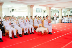 มรภ.เทพสตรี ร่วมพิธีทำบุญตักบาตรและพิธีบำเพ็ญกุศล อุทิศถวายเป็นพระกุศลแด่ สมเด็จพระเจ้าลูกเธอ เจ้าฟ้าพัชรกิติยาภาฯ ในวาระครบ 50 วัน (ปัญญาสมวาร)