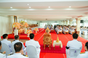 มรภ.เทพสตรี ร่วมพิธีทำบุญตักบาตรและพิธีบำเพ็ญกุศล อุทิศถวายเป็นพระกุศลแด่ สมเด็จพระเจ้าลูกเธอ เจ้าฟ้าพัชรกิติยาภาฯ ในวาระครบ 50 วัน (ปัญญาสมวาร)
