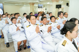 มรภ.เทพสตรี ร่วมพิธีทำบุญตักบาตรและพิธีบำเพ็ญกุศล อุทิศถวายเป็นพระกุศลแด่ สมเด็จพระเจ้าลูกเธอ เจ้าฟ้าพัชรกิติยาภาฯ ในวาระครบ 50 วัน (ปัญญาสมวาร)