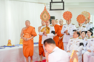 มรภ.เทพสตรี ร่วมพิธีทำบุญตักบาตรและพิธีบำเพ็ญกุศล อุทิศถวายเป็นพระกุศลแด่ สมเด็จพระเจ้าลูกเธอ เจ้าฟ้าพัชรกิติยาภาฯ ในวาระครบ 50 วัน (ปัญญาสมวาร)