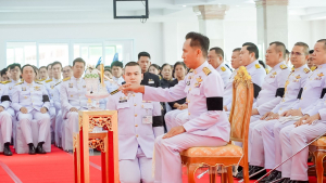 มรภ.เทพสตรี ร่วมพิธีทำบุญตักบาตรและพิธีบำเพ็ญกุศล อุทิศถวายเป็นพระกุศลแด่ สมเด็จพระเจ้าลูกเธอ เจ้าฟ้าพัชรกิติยาภาฯ ในวาระครบ 50 วัน (ปัญญาสมวาร)