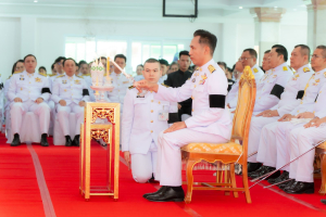 มรภ.เทพสตรี ร่วมพิธีทำบุญตักบาตรและพิธีบำเพ็ญกุศล อุทิศถวายเป็นพระกุศลแด่ สมเด็จพระเจ้าลูกเธอ เจ้าฟ้าพัชรกิติยาภาฯ ในวาระครบ 50 วัน (ปัญญาสมวาร)