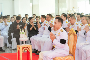 มรภ.เทพสตรี ร่วมพิธีทำบุญตักบาตรและพิธีบำเพ็ญกุศล อุทิศถวายเป็นพระกุศลแด่ สมเด็จพระเจ้าลูกเธอ เจ้าฟ้าพัชรกิติยาภาฯ ในวาระครบ 50 วัน (ปัญญาสมวาร)