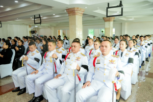 มรภ.เทพสตรี ร่วมพิธีทำบุญตักบาตรและพิธีบำเพ็ญกุศล อุทิศถวายเป็นพระกุศลแด่ สมเด็จพระเจ้าลูกเธอ เจ้าฟ้าพัชรกิติยาภาฯ ในวาระครบ 50 วัน (ปัญญาสมวาร)