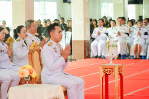 มรภ.เทพสตรี ร่วมพิธีทำบุญตักบาตรและพิธีบำเพ็ญกุศล อุทิศถวายเป็นพระกุศลแด่ สมเด็จพระเจ้าลูกเธอ เจ้าฟ้าพัชรกิติยาภาฯ ในวาระครบ 50 วัน (ปัญญาสมวาร)