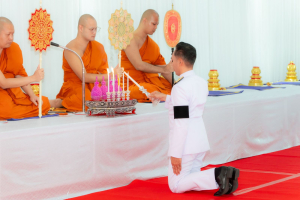 มรภ.เทพสตรี ร่วมพิธีทำบุญตักบาตรและพิธีบำเพ็ญกุศล อุทิศถวายเป็นพระกุศลแด่ สมเด็จพระเจ้าลูกเธอ เจ้าฟ้าพัชรกิติยาภาฯ ในวาระครบ 50 วัน (ปัญญาสมวาร)