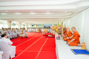 มรภ.เทพสตรี ร่วมพิธีทำบุญตักบาตรและพิธีบำเพ็ญกุศล อุทิศถวายเป็นพระกุศลแด่ สมเด็จพระเจ้าลูกเธอ เจ้าฟ้าพัชรกิติยาภาฯ ในวาระครบ 50 วัน (ปัญญาสมวาร)