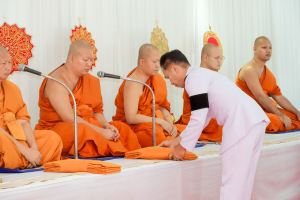 มรภ.เทพสตรี ร่วมพิธีทำบุญตักบาตรและพิธีบำเพ็ญกุศล อุทิศถวายเป็นพระกุศลแด่ สมเด็จพระเจ้าลูกเธอ เจ้าฟ้าพัชรกิติยาภาฯ ในวาระครบ 50 วัน (ปัญญาสมวาร)