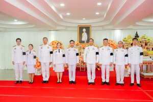 มรภ.เทพสตรี ร่วมพิธีทำบุญตักบาตรและพิธีบำเพ็ญกุศล อุทิศถวายเป็นพระกุศลแด่ สมเด็จพระเจ้าลูกเธอ เจ้าฟ้าพัชรกิติยาภาฯ ในวาระครบ 50 วัน (ปัญญาสมวาร)