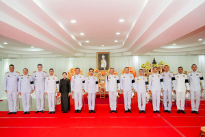 มรภ.เทพสตรี ร่วมพิธีทำบุญตักบาตรและพิธีบำเพ็ญกุศล อุทิศถวายเป็นพระกุศลแด่ สมเด็จพระเจ้าลูกเธอ เจ้าฟ้าพัชรกิติยาภาฯ ในวาระครบ 50 วัน (ปัญญาสมวาร)