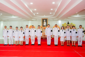 มรภ.เทพสตรี ร่วมพิธีทำบุญตักบาตรและพิธีบำเพ็ญกุศล อุทิศถวายเป็นพระกุศลแด่ สมเด็จพระเจ้าลูกเธอ เจ้าฟ้าพัชรกิติยาภาฯ ในวาระครบ 50 วัน (ปัญญาสมวาร)
