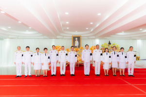 มรภ.เทพสตรี ร่วมพิธีทำบุญตักบาตรและพิธีบำเพ็ญกุศล อุทิศถวายเป็นพระกุศลแด่ สมเด็จพระเจ้าลูกเธอ เจ้าฟ้าพัชรกิติยาภาฯ ในวาระครบ 50 วัน (ปัญญาสมวาร)