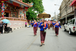 มรภ.เทพสตรี โดย คณะมนุษยศาสตร์ฯ ร่วมกับภาคีเครือข่าย จัดโครงการศิลปวัฒนธรรมสร้างสรรค์ ฟื้นฟู ประเพณีตักบาตรดอกไม้ วัดมณีชลขัณฑ์