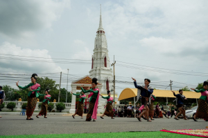 มรภ.เทพสตรี โดย คณะมนุษยศาสตร์ฯ ร่วมกับภาคีเครือข่าย จัดโครงการศิลปวัฒนธรรมสร้างสรรค์ ฟื้นฟู ประเพณีตักบาตรดอกไม้ วัดมณีชลขัณฑ์