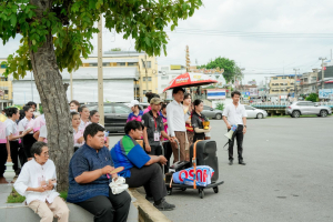 มรภ.เทพสตรี โดย คณะมนุษยศาสตร์ฯ ร่วมกับภาคีเครือข่าย จัดโครงการศิลปวัฒนธรรมสร้างสรรค์ ฟื้นฟู ประเพณีตักบาตรดอกไม้ วัดมณีชลขัณฑ์
