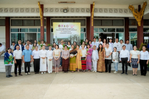 มรภ.เทพสตรี โดย คณะมนุษยศาสตร์ฯ ร่วมกับภาคีเครือข่าย จัดโครงการศิลปวัฒนธรรมสร้างสรรค์ ฟื้นฟู ประเพณีตักบาตรดอกไม้ วัดมณีชลขัณฑ์