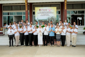 มรภ.เทพสตรี โดย คณะมนุษยศาสตร์ฯ ร่วมกับภาคีเครือข่าย จัดโครงการศิลปวัฒนธรรมสร้างสรรค์ ฟื้นฟู ประเพณีตักบาตรดอกไม้ วัดมณีชลขัณฑ์