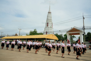 มรภ.เทพสตรี โดย คณะมนุษยศาสตร์ฯ ร่วมกับภาคีเครือข่าย จัดโครงการศิลปวัฒนธรรมสร้างสรรค์ ฟื้นฟู ประเพณีตักบาตรดอกไม้ วัดมณีชลขัณฑ์