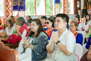 มรภ.เทพสตรี โดย คณะมนุษยศาสตร์ฯ ร่วมกับภาคีเครือข่าย จัดโครงการศิลปวัฒนธรรมสร้างสรรค์ ฟื้นฟู ประเพณีตักบาตรดอกไม้ วัดมณีชลขัณฑ์