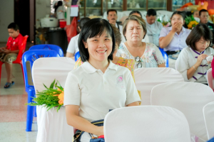 มรภ.เทพสตรี โดย คณะมนุษยศาสตร์ฯ ร่วมกับภาคีเครือข่าย จัดโครงการศิลปวัฒนธรรมสร้างสรรค์ ฟื้นฟู ประเพณีตักบาตรดอกไม้ วัดมณีชลขัณฑ์
