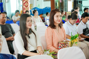 มรภ.เทพสตรี โดย คณะมนุษยศาสตร์ฯ ร่วมกับภาคีเครือข่าย จัดโครงการศิลปวัฒนธรรมสร้างสรรค์ ฟื้นฟู ประเพณีตักบาตรดอกไม้ วัดมณีชลขัณฑ์