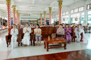 มรภ.เทพสตรี โดย คณะมนุษยศาสตร์ฯ ร่วมกับภาคีเครือข่าย จัดโครงการศิลปวัฒนธรรมสร้างสรรค์ ฟื้นฟู ประเพณีตักบาตรดอกไม้ วัดมณีชลขัณฑ์