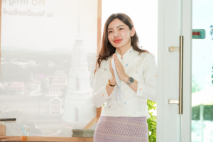 มรภ.เทพสตรี โดย คณะมนุษยศาสตร์ฯ ร่วมกับภาคีเครือข่าย จัดโครงการศิลปวัฒนธรรมสร้างสรรค์ ฟื้นฟู ประเพณีตักบาตรดอกไม้ วัดมณีชลขัณฑ์
